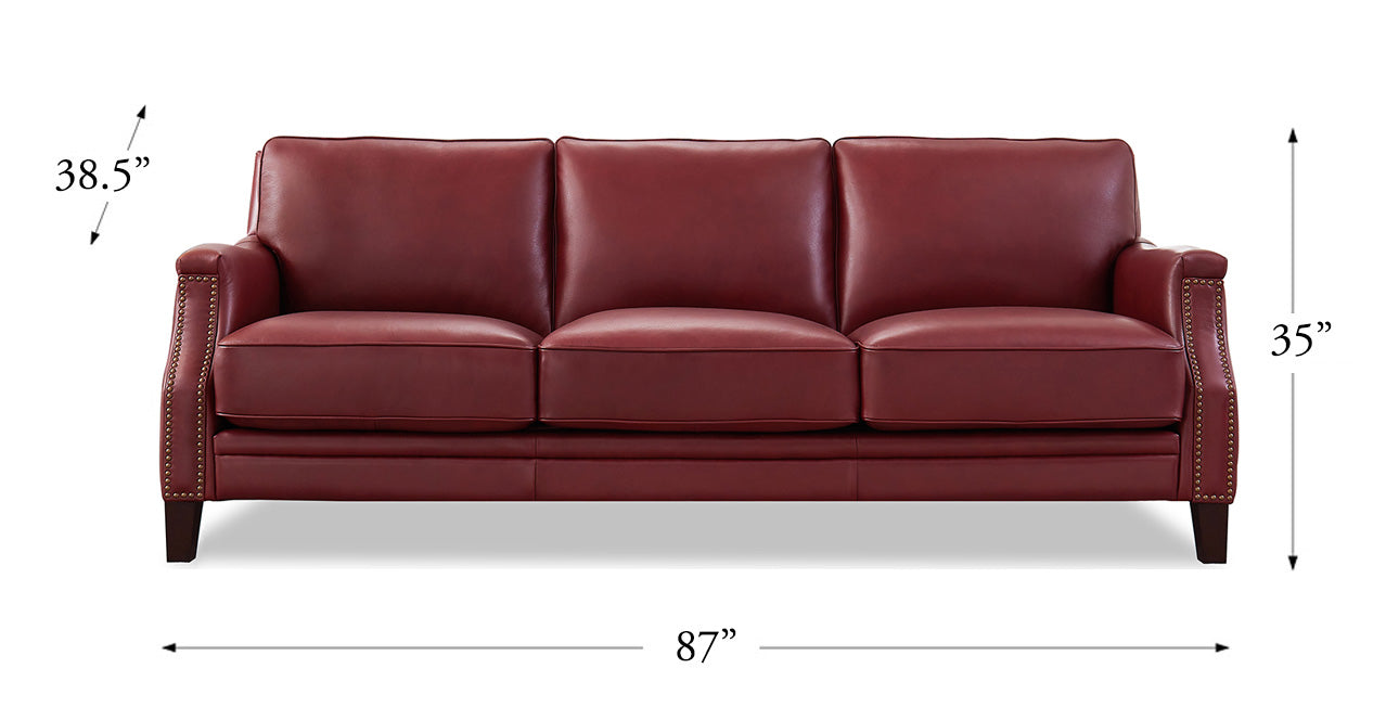 Camano Leather Sofa Collection